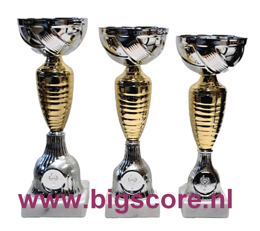 AUB 046 Beker Goud-Zilver LAATSTE Serie OP=OP!!